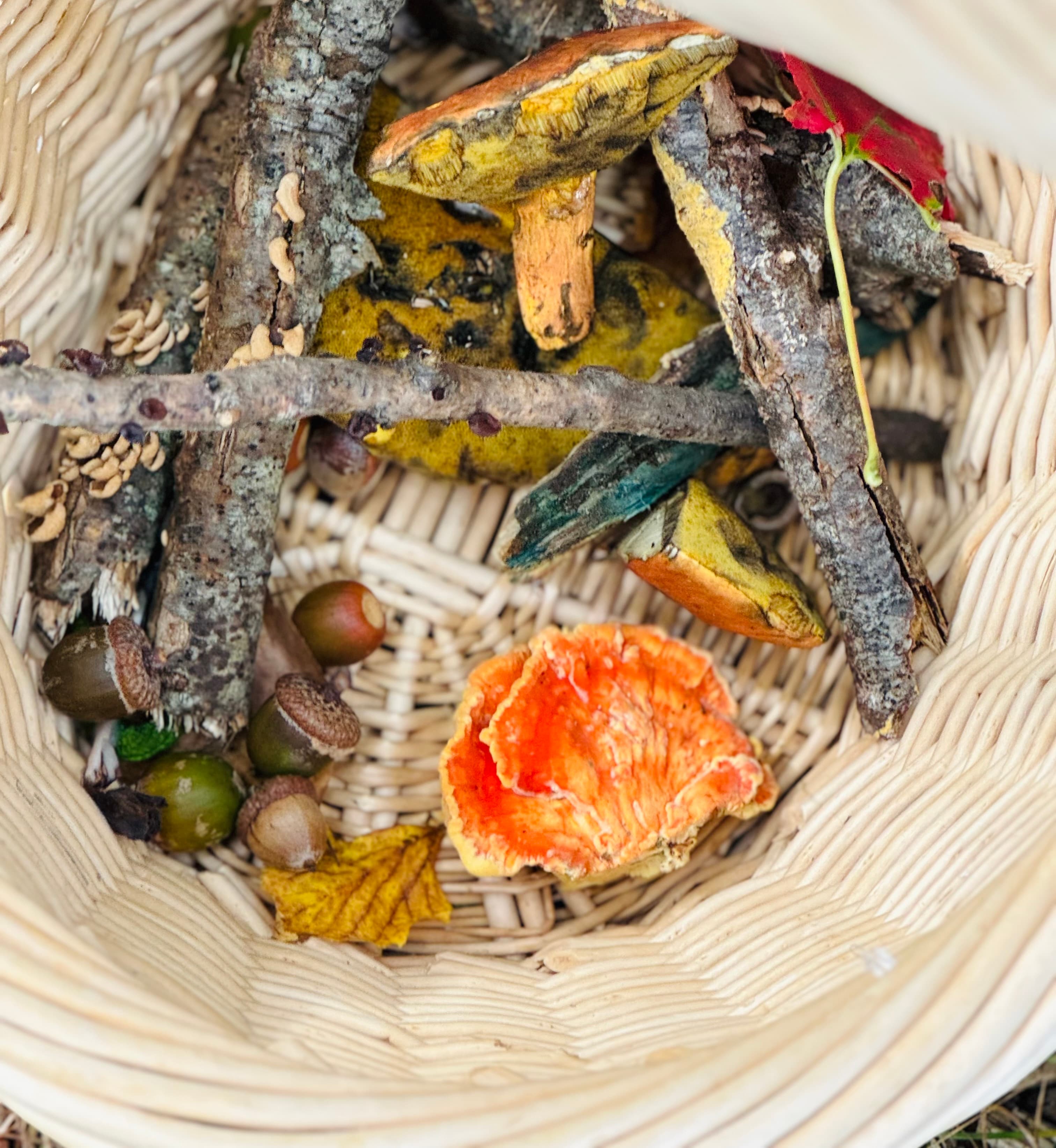 Happy parent and child