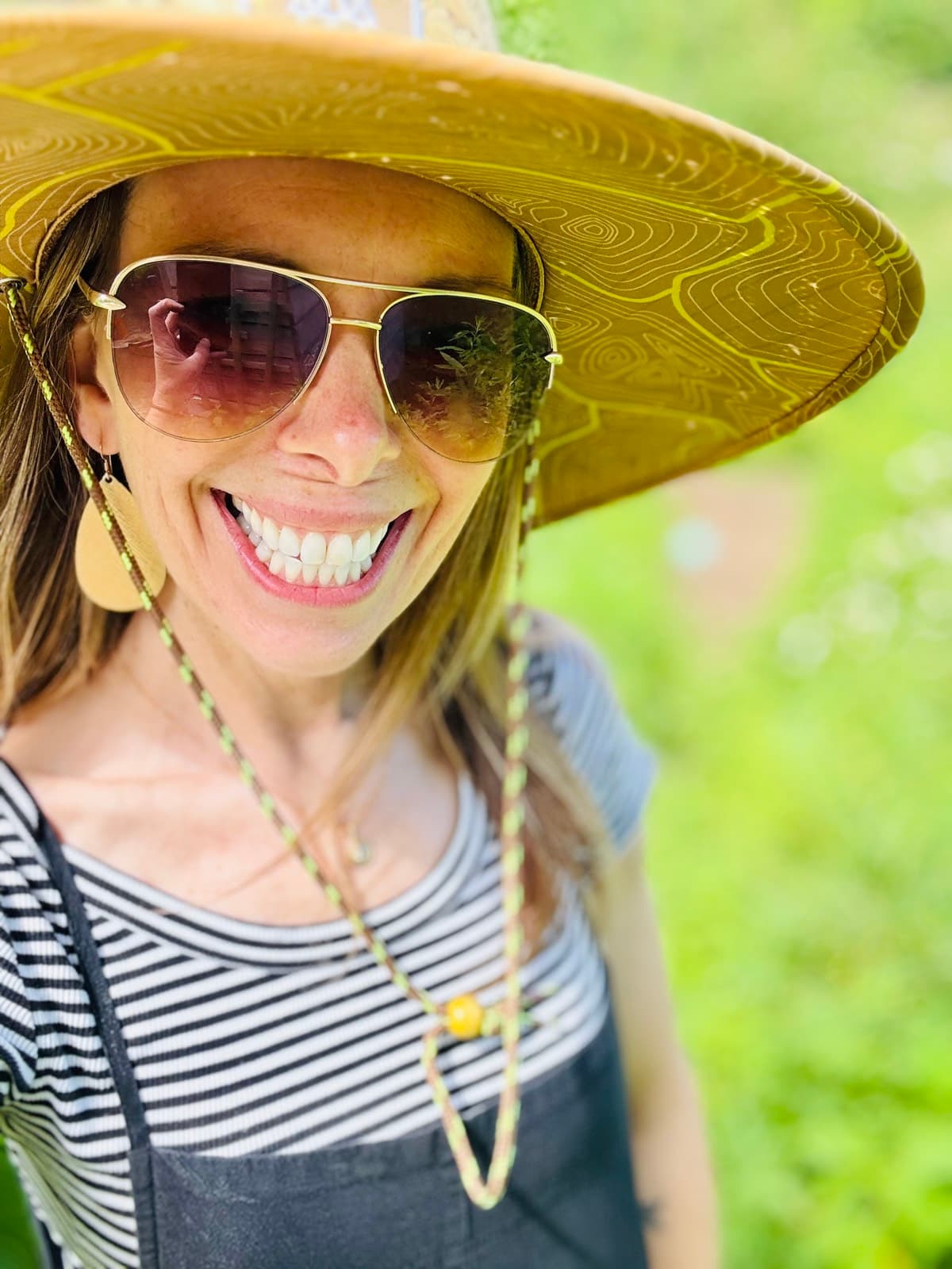 Hilary outdoors — hiking / with the dogs